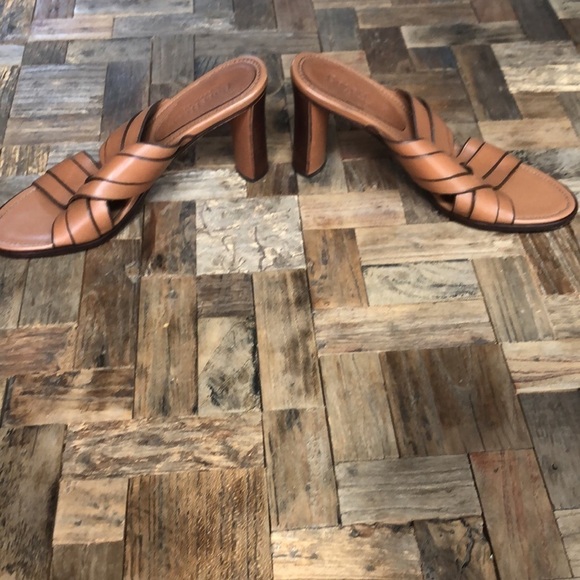 Cole Haan Country Leather Mule Slide Sandals - Picture 2 of 6